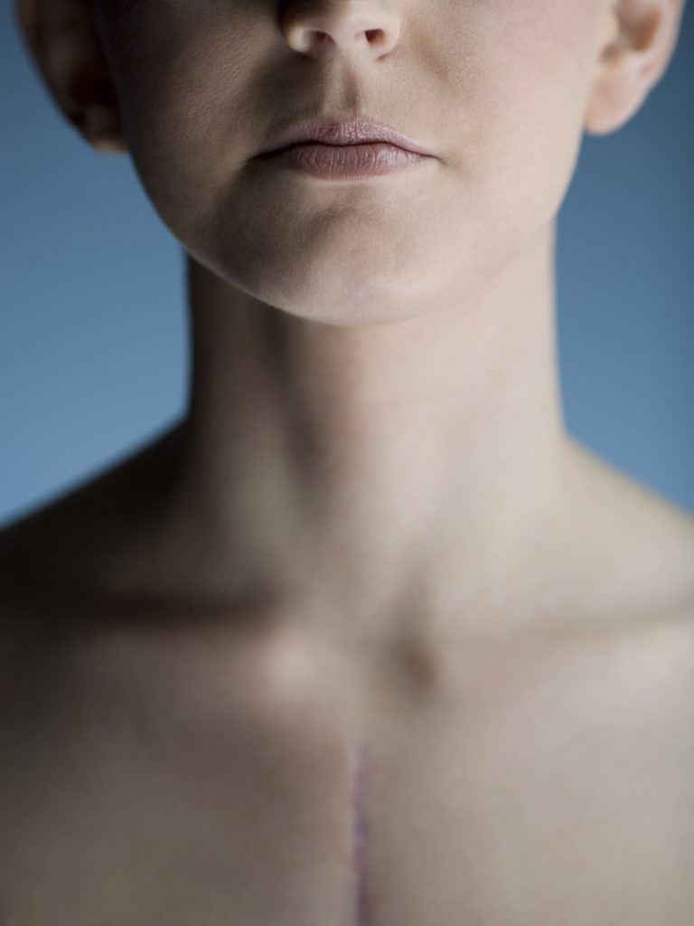 Close-up of a young woman --- Image by © Rubberball/Corbis